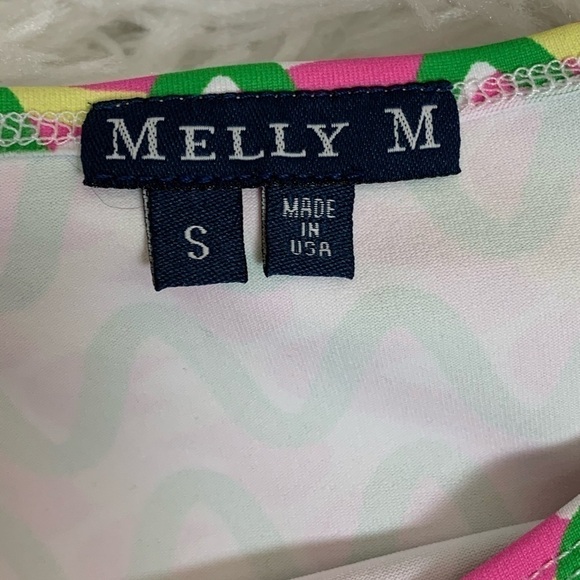 Melly M Small 3/4 Abstract Design Dress - Picture 10 of 12